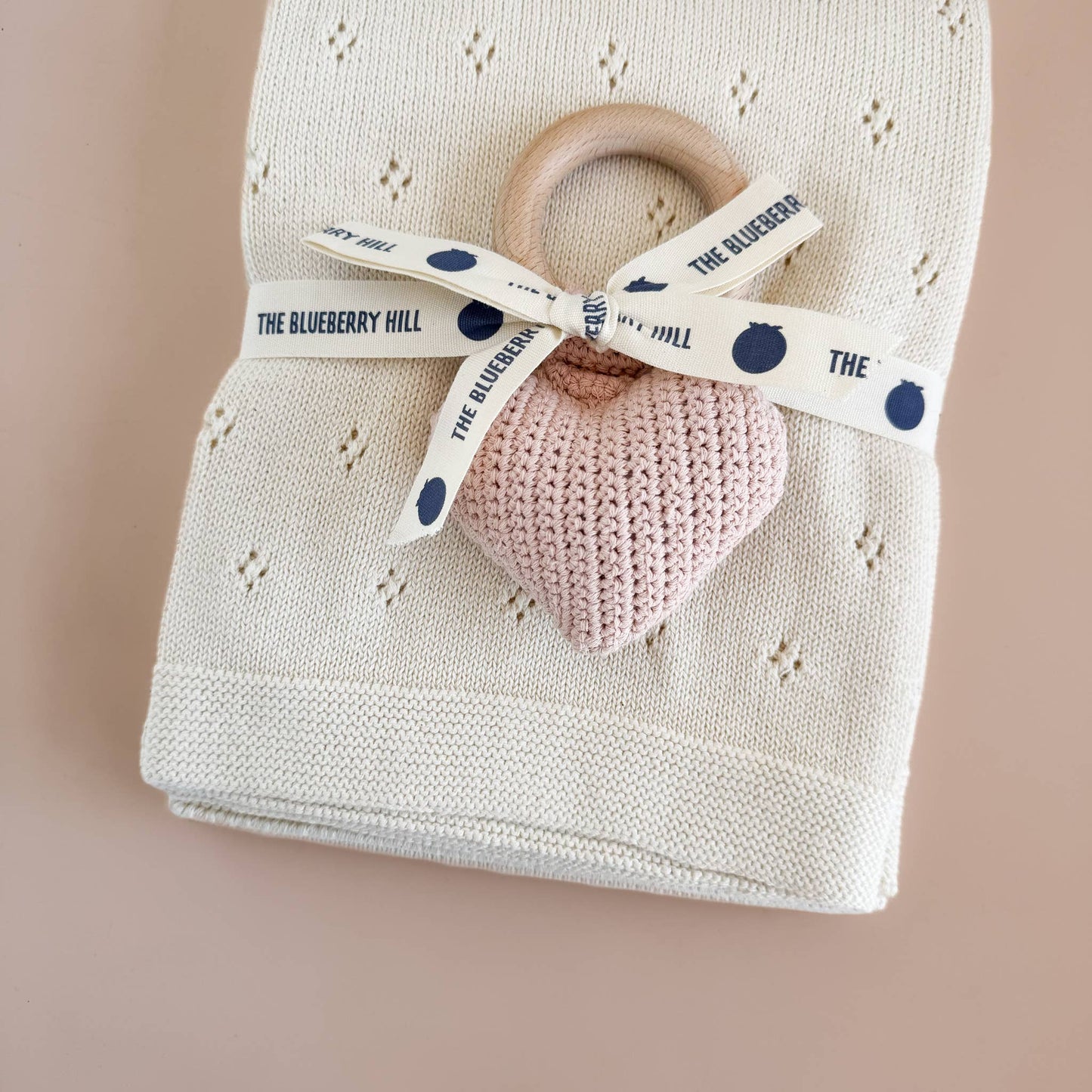 Heirloom Pique Blanket / Cream