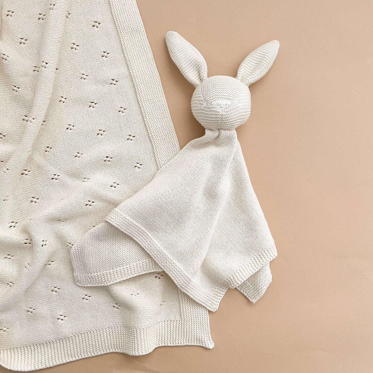 Heirloom Pique Blanket / Cream