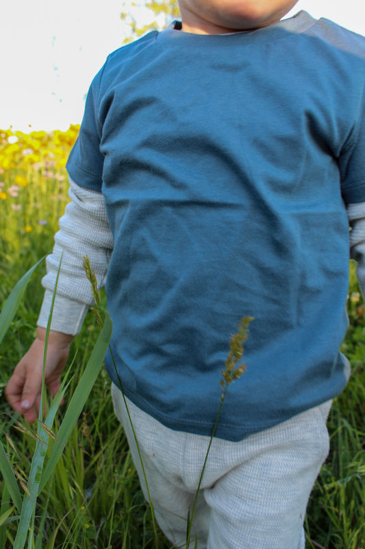 Organic Cotton Tee / Navy