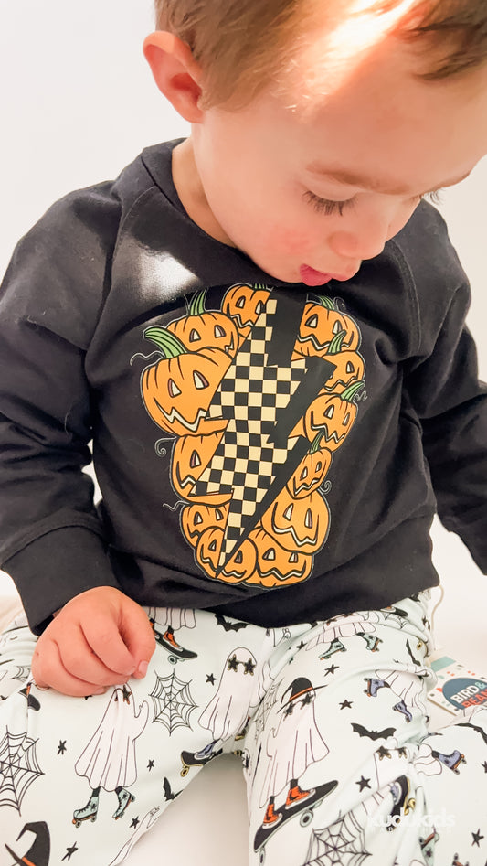 Organic Cotton Crewneck / Spooky Rad