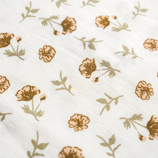 Organic Hair Bow Clip / Fleur