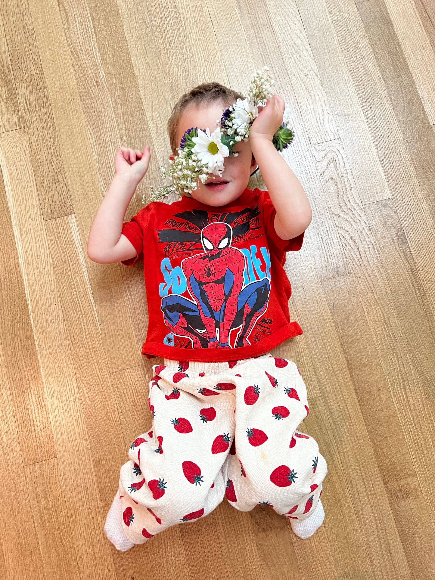 Strawberry Cotton Pants