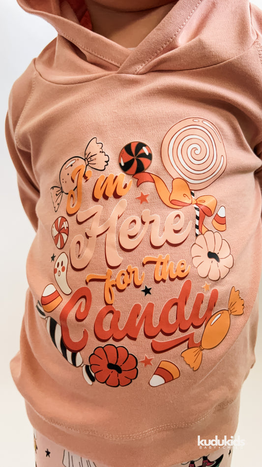 Organic Cotton Hoodie / Candy Blush