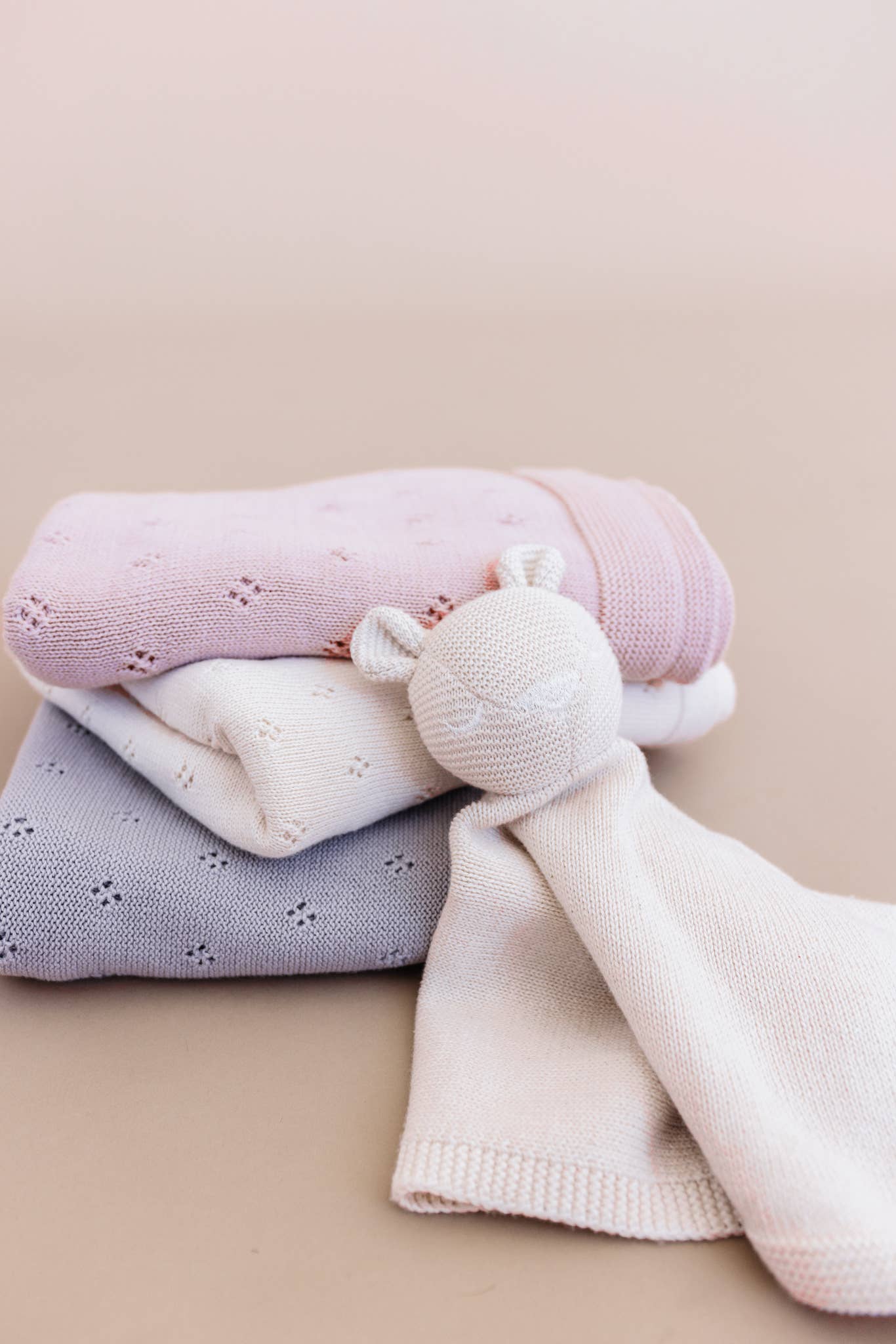 Heirloom Pique Blanket / Cream