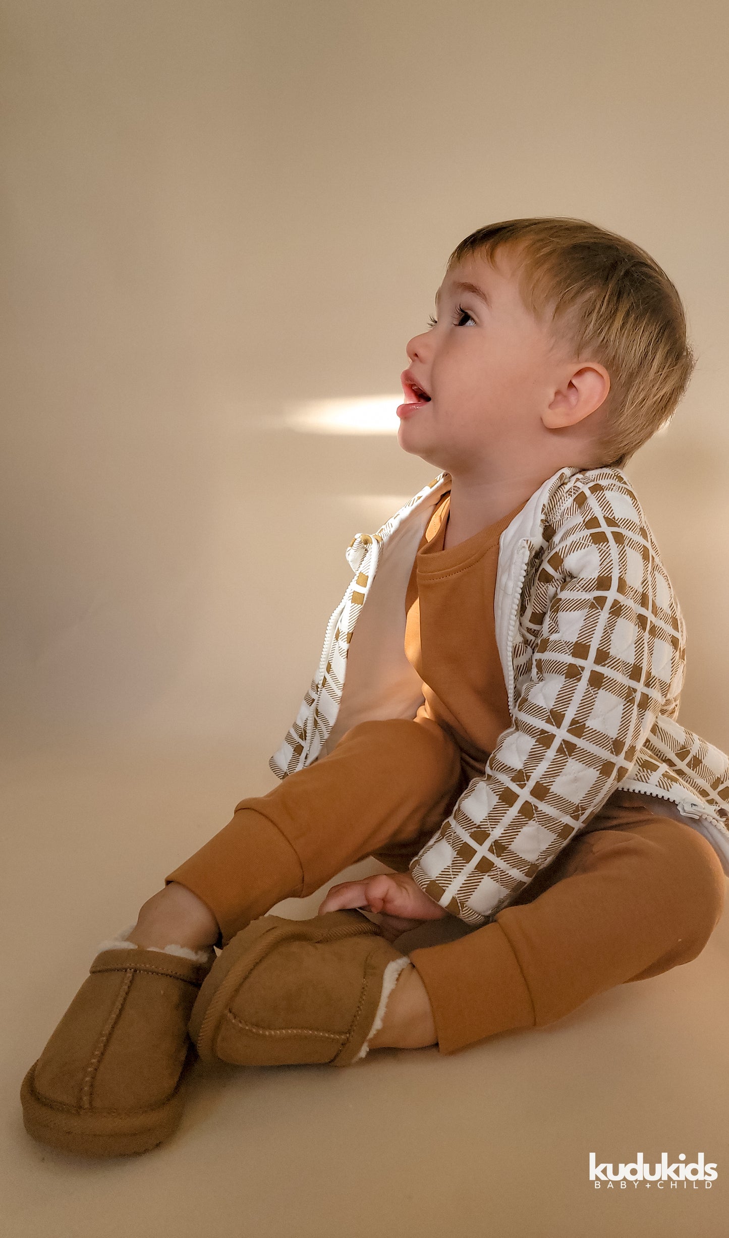 Organic Cotton Jogger / Carmel