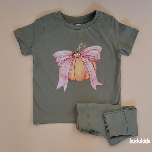 Organic Cotton Tee / Princess Pumpkin