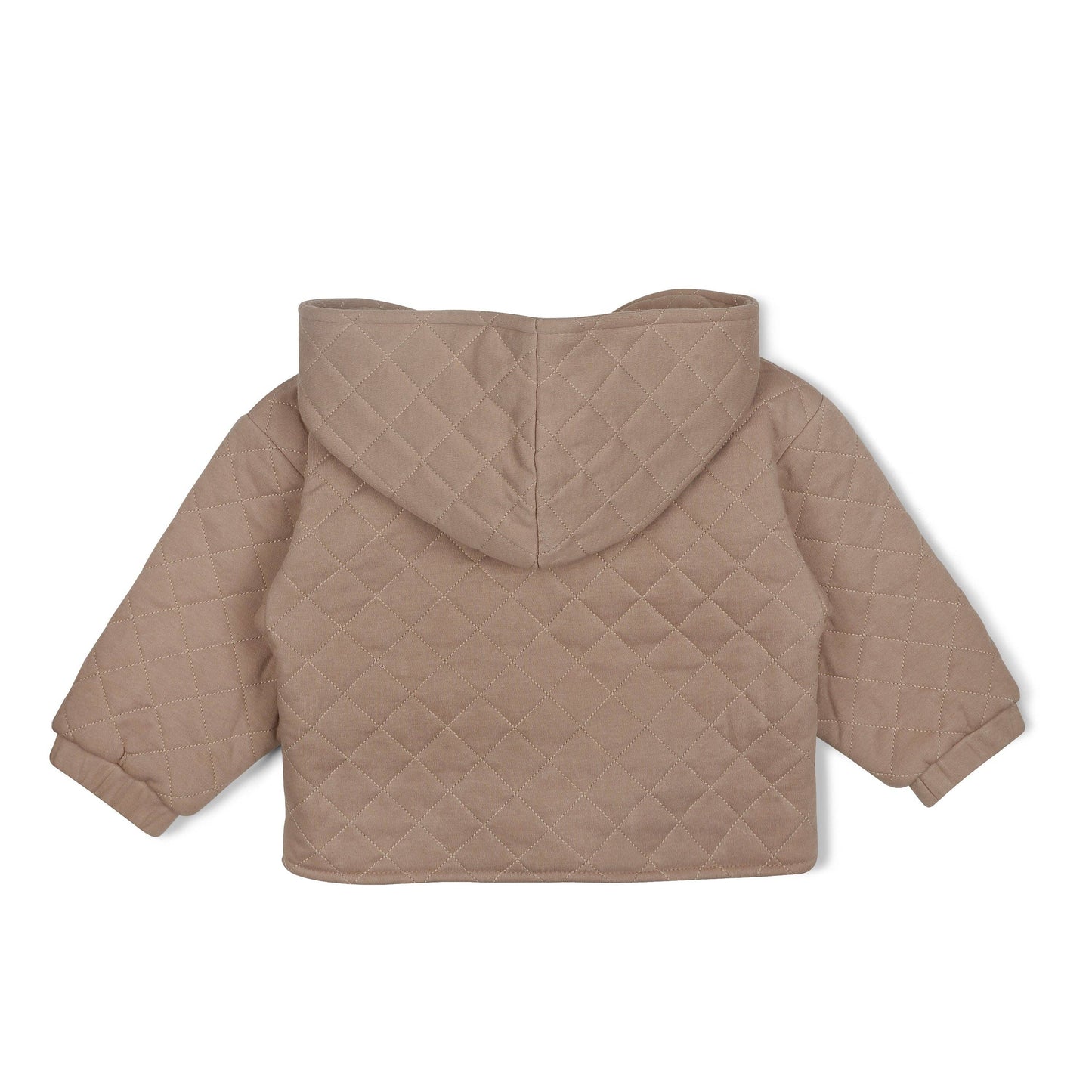 Quilted Hooded Jacket / Mocha