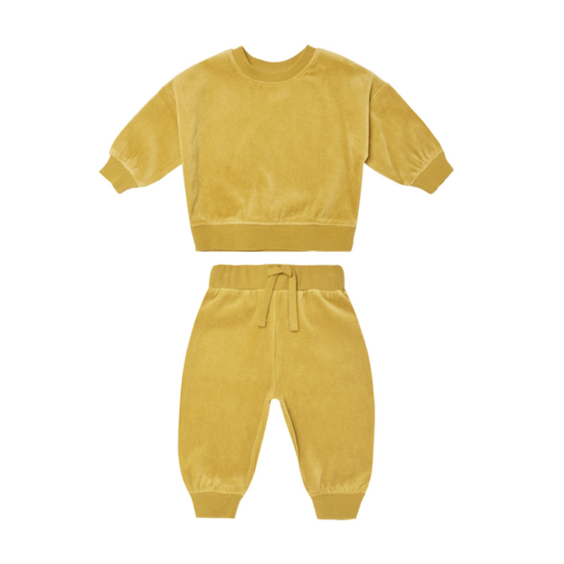 Cotton Tracksuit Set / Golden