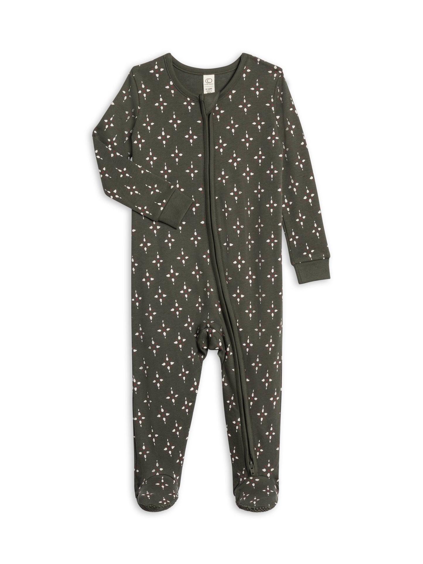 Organic Cotton Zipper Sleeper /Holiday Collection