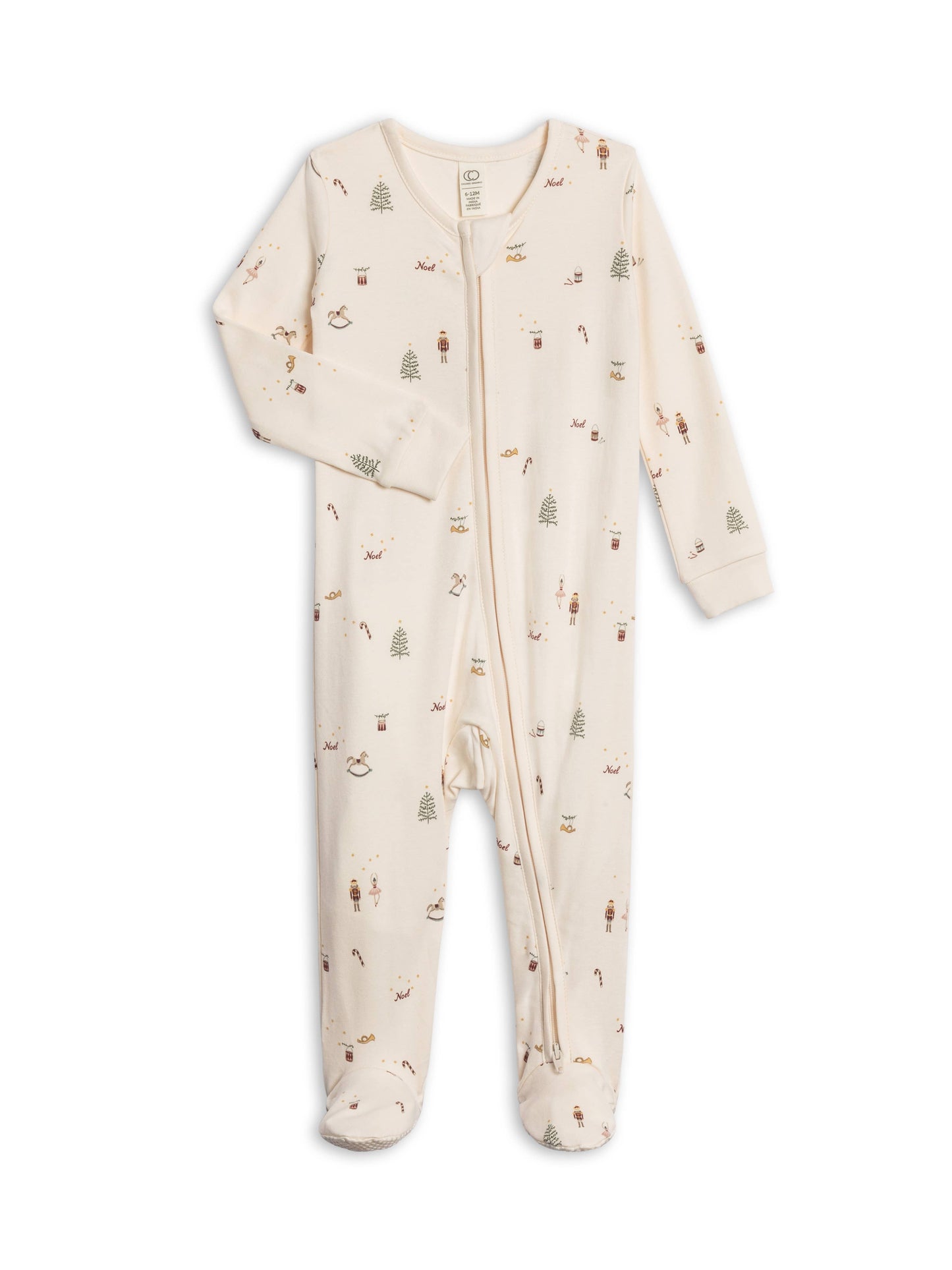 Organic Cotton Zipper Sleeper /Holiday Collection