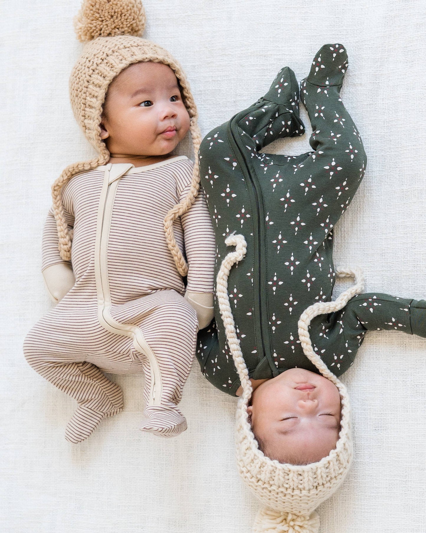 Organic Cotton Zipper Sleeper /Holiday Collection