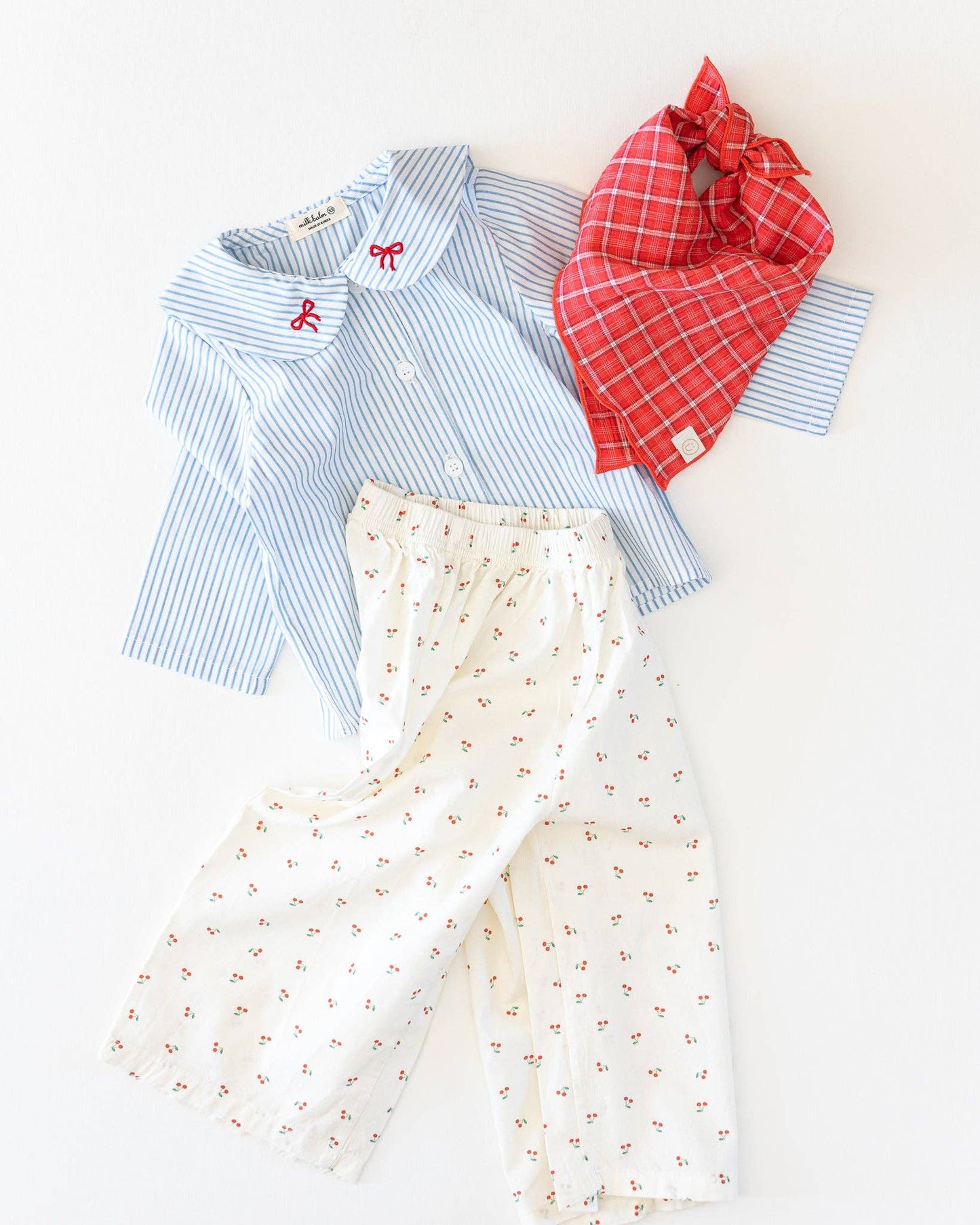Cotton Cherry Pants