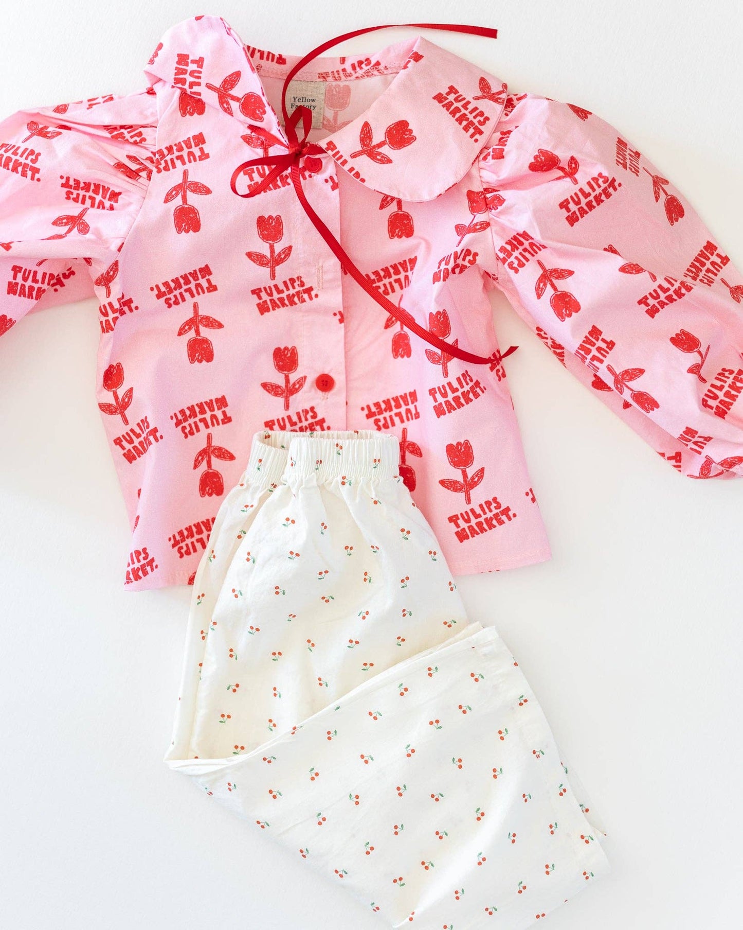 Cotton Cherry Pants
