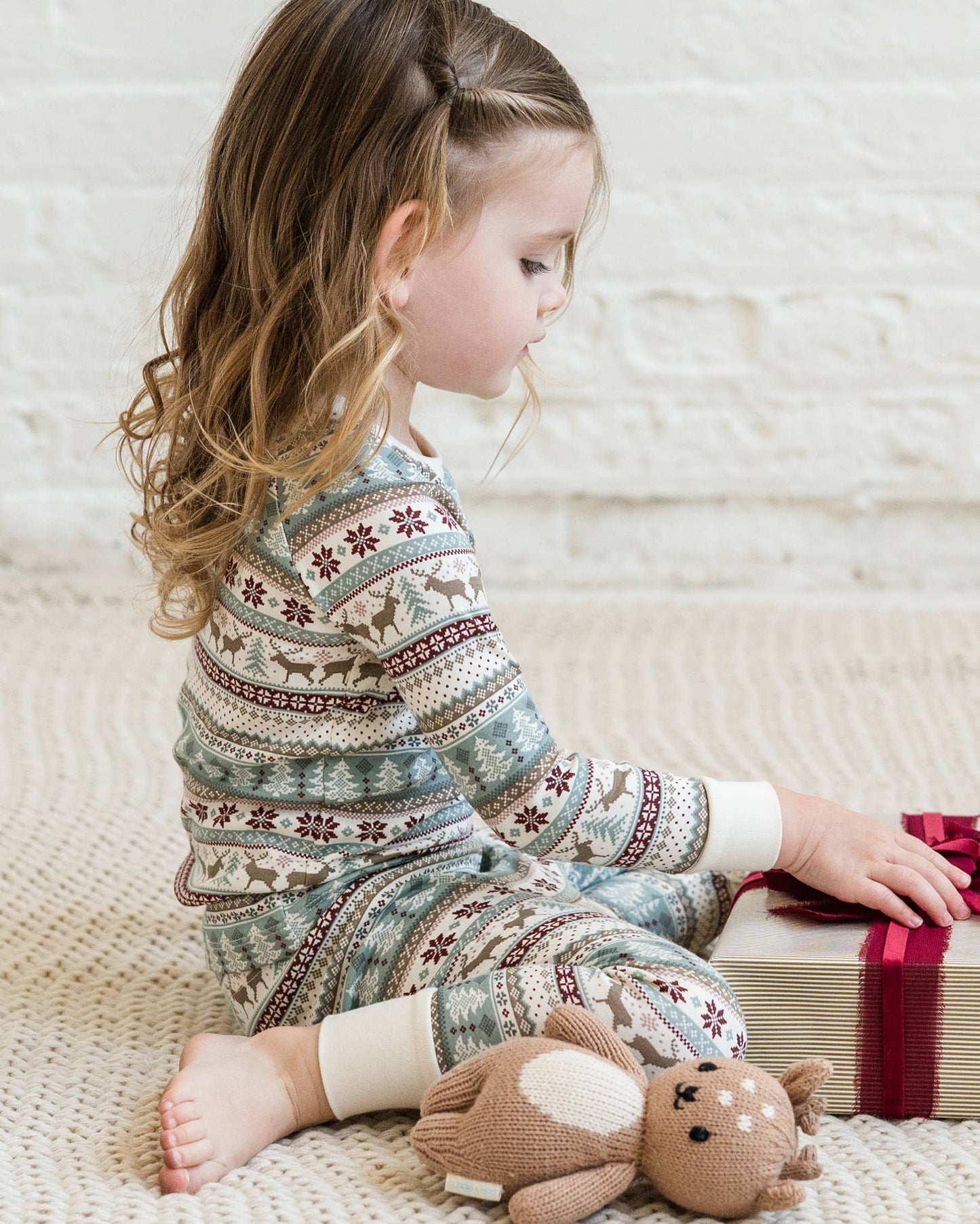 Organic Cotton 2 Piece Long Sleeve Set / Holiday Collection