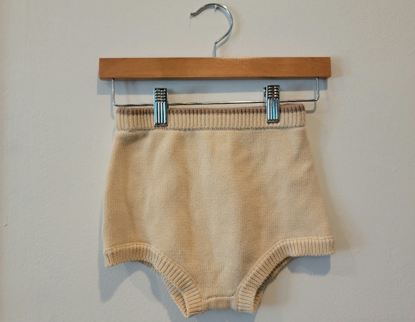 Organic Cotton Knit Cruiser Set / Cream