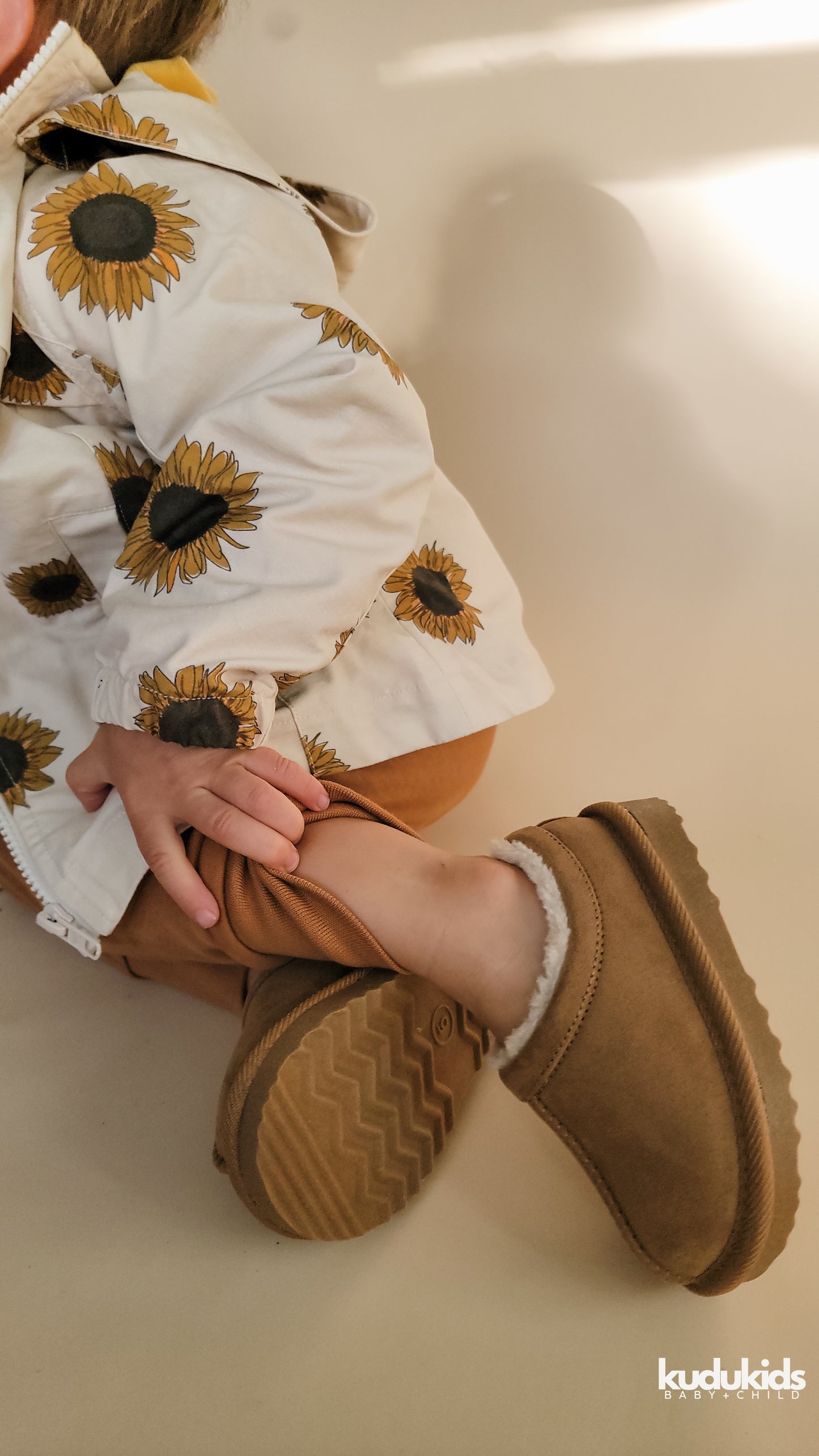 Fleece Lined Jacket / Sunflower