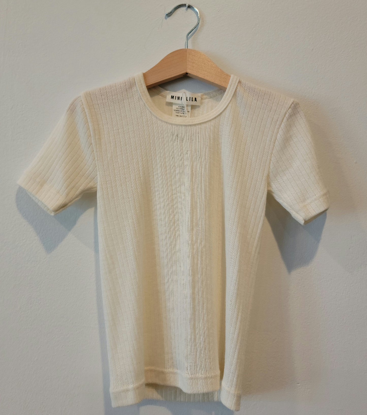 Merino Wool Ribbed Tee